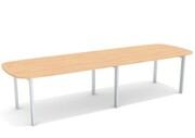 Stół konferencyjny SZ-2 Wuteh 320 × 100 cm na stelażu NOMO
