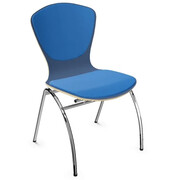 Krzesło Bingo z tapicerką siedziska i oparcia Nowy Styl