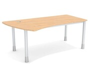 Biurko gabinetowe biurowe Polo PO-17 Wuteh (180x100x73,5cm)