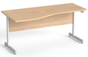 Biurko lewe Sove SV-30 1600 × 800/700 mm z przelotką