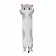 Długi kotek kot maskotka poduszka pluszak 70 cm