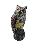 Sowa odstraszacz ptaków gryzoni dekoracja ogrodowa