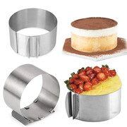 Forma rant obręcz do tortu ciasta regulowana tortownica 12 cm