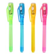 Niewidzialny długopis uv led sekretny tajny marker