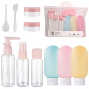 Pojemniki turystyczne buteleczki podróżne do samolotu 100ml kosmetyczka