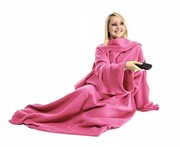 Koc narzuta rękawy szlafrok snuggie turystyczny