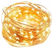50 led lampki choinkowe na druciku na baterie