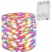 100 led lampki choinkowe na druciku na baterie