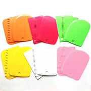 Łopatka dekorator szpatułka do ozdabiania ciast tortów zestaw 3szt