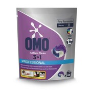 OMO Active Clean 3w1 Kapsułki Do Prania Białego i Kolorowego 80 SZTUK