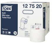 Mid-size miękki 2-warstwowy papier toaletowy - 27 rolek - TORK