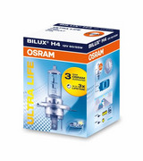 H4 Osram Ultra Life - 1 sztuka - Żarówka samochodowa - 3 lata Gwarancji Osram