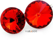 Nowe! Kryształy Piękne Kolczyki Light Siam Paris 2201728142