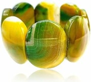 Duży Agat Elegancka Bransoletka Naturalna 702651