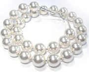 Naszyjnik Duże Perły Kryształy -=8 Kolorów=- 1176868772