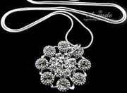 Nowe Kryształy Naszyjnik Crystal Flow Lux Srebro 2343961890