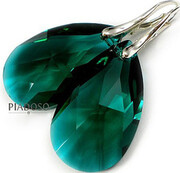 Promocja Kryształy Kolczyki 28mm Srebro 1203645058