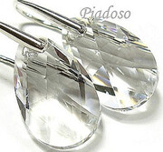 Kryształy Certyfikat Piękne Kolczyki Crystal 1227684515