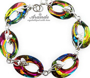 Kryształy Special Bransoleta Vitrail Helios Srebro 2671836320