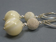 Masa Perłowa Piękne Ozdobne Kolczyki Srebro 2103865972