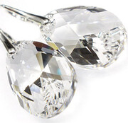 Super Cena Kryształy Duże Kolczyki Crystal 2208453351
