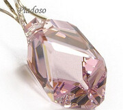 8 Kolorów Kryształy Piękny Wisiorek Srebro 22mm 2201728145