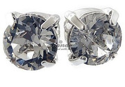 Kryształy Kolczyki Srebro Crystal Certyfikat 5513732549