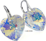 Promocja Kryształy Piękne Kolczyki Aurora Srebro 2123935110