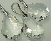 Promocja Kryształy Piękny Komplet Łańcuszek Srebro 2107590965