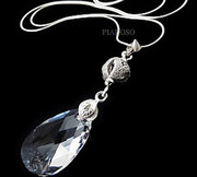 Piękny Naszyjnik Kryształy Crystal Fantasia Srebro 2181804493