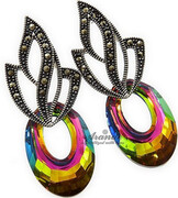 Kryształy Kolczyki Vitrail Helios Admire Srebro 3239991730