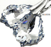 Najnowsze Kryształy Piękne Kolczyki Baroque Comet 2192694629