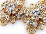 Kryształy Unikat Komplet Crystal Venue Gold 2345641143