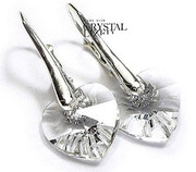 Kryształy Piękne Kolczyki Srebro 10 Crystal 1093016190