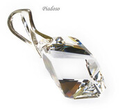 Kryształy Wisiorek+Łańcuszek Srebro Crystal 1120096005