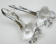 Kryształy Kolczyki Srebro Certyfikat Kwiatki 1171210502