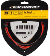Jagwire 1X Sport Shift Linka przerzutki - zestaw, czerwony 2022 Linki przerzutki i pancerze Jagwire 18020092