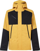 Oakley Crescent 3.0 Shell Jacket Men, żółty S 2021 Kurtki przeciwdeszczowe Oakley FOA401365-5GH-S