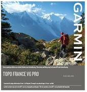 Garmin TOPO Topographic Map France Nord-Est v6 2022 Akcesoria do liczników rowerowych Garmin 010-12747-01
