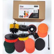 Szczotki do czyszczenia pady czyszczące na wiertarkę komplet 22 szt.