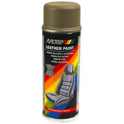 Motip lakier do vinylu, skóry ciemny beżowy matowy spray 200ml.