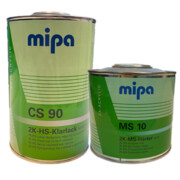MIPA Lakier bezbarwny 2K-HS CS90+MS10 1.5L