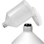 Kubek do pistoletu lakierniczego gwint wewnętrzny 600ml