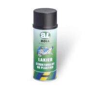 BOLL lakier strukturalny do plastiku czarny 400ml