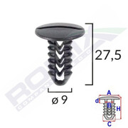 Spinka tapicerska FIAT H-27,5 ?-9