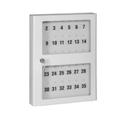 Szafka na klucze SRKL-50 okienko z pleksi