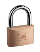 Kłódka KM50 mosiężna LOB