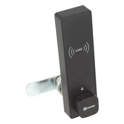 Zamek elektroniczny na kartę pionowy z ryglem Hakner Laggo-K L-30mm