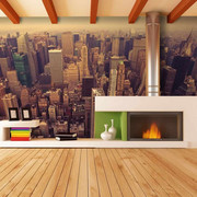 Fototapeta - Manhattan z lotu ptaka, Nowy Jork Artgeist