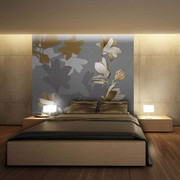 Fototapeta - Tańczące cienie magnolii Artgeist